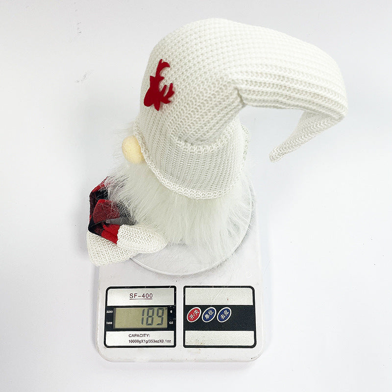 2-Pack Red & White Gnome Decorations