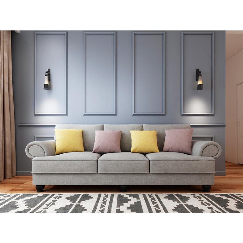 Cloud Nine 3-Seater Sofa in Grey
