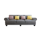 Cloud Nine Slate Grey 3-Seater Sofa