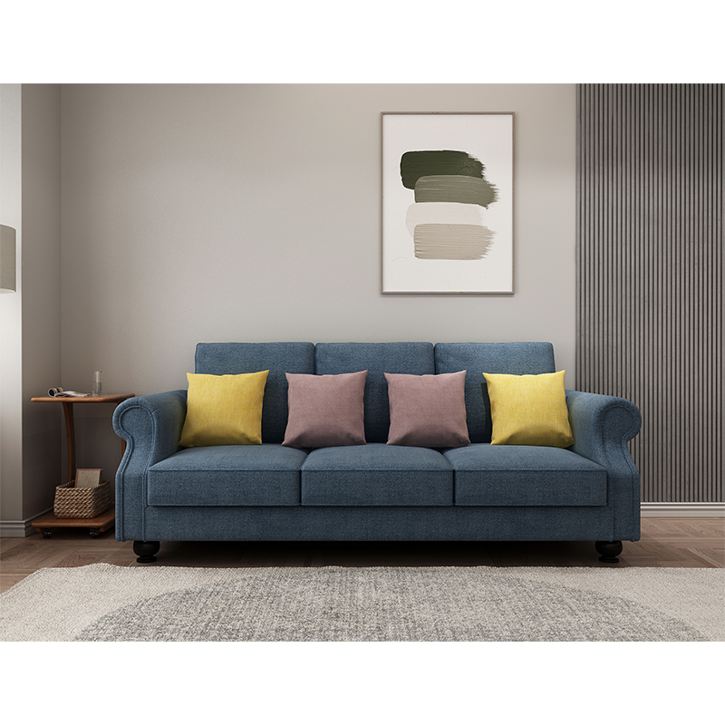 Cozy Cloud 3-Seater Sofa - Luxurious Comfort
