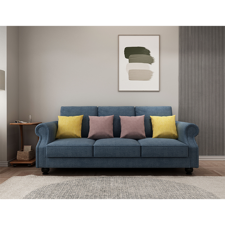 Cozy Cloud 3-Seater Sofa - Luxurious Comfort