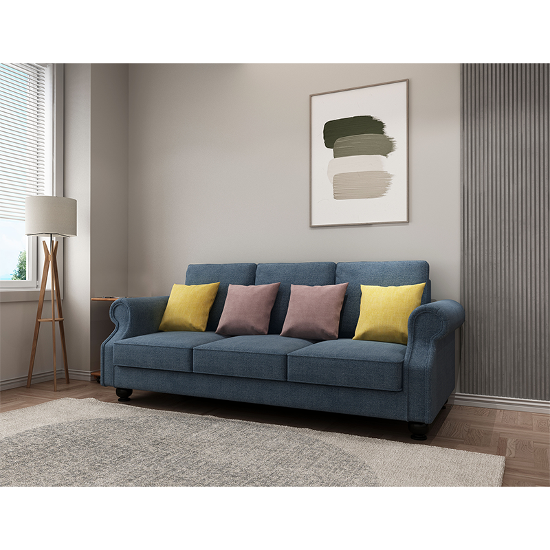 Cozy Cloud 3-Seater Sofa - Luxurious Comfort