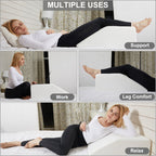 Memory Foam Elevation Pillow for Ultimate Support