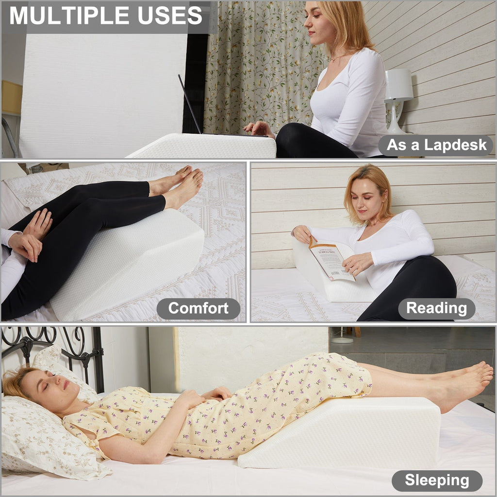 Memory Foam Elevation Pillow for Ultimate Support