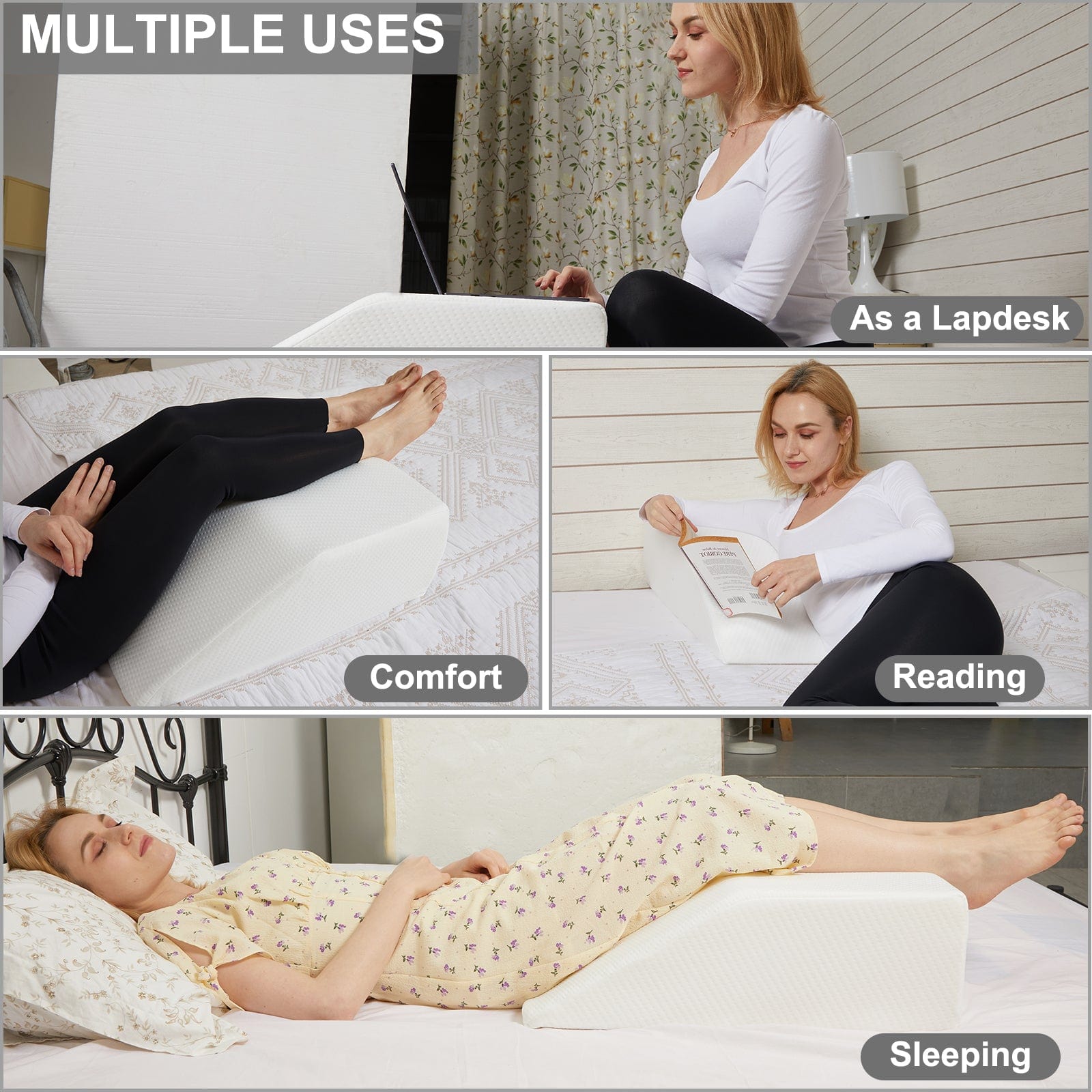 Memory Foam Elevation Pillow for Ultimate Support