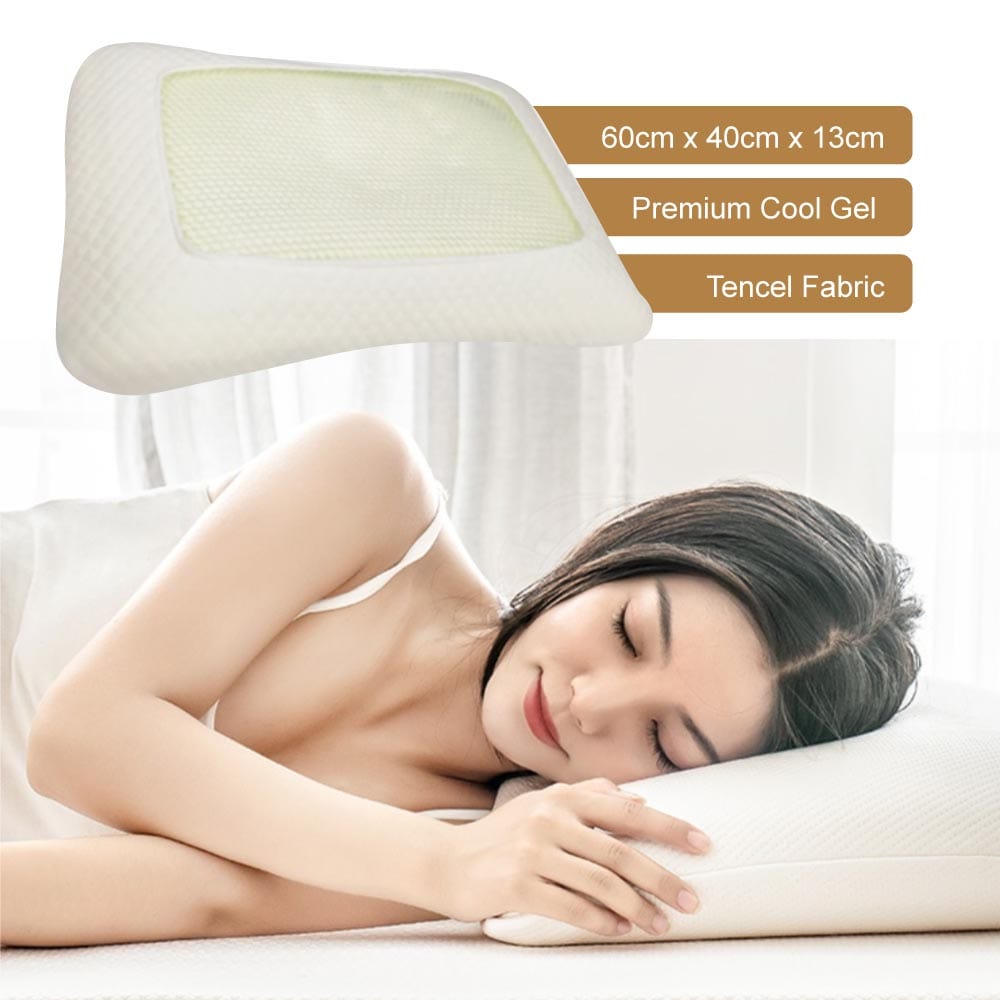 Premium Cool Gel Neck Relief Pillow