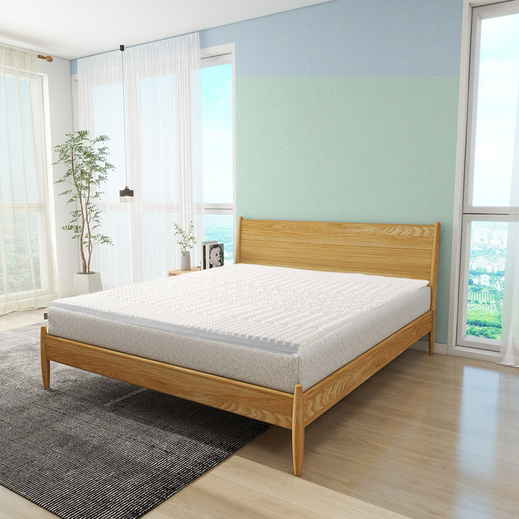 Premium Bamboo Memory Foam Mattress Topper