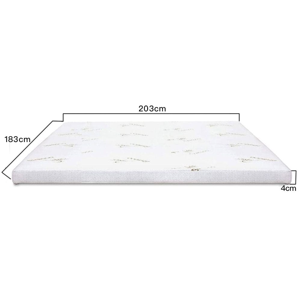 Premium Bamboo Memory Foam Mattress Topper