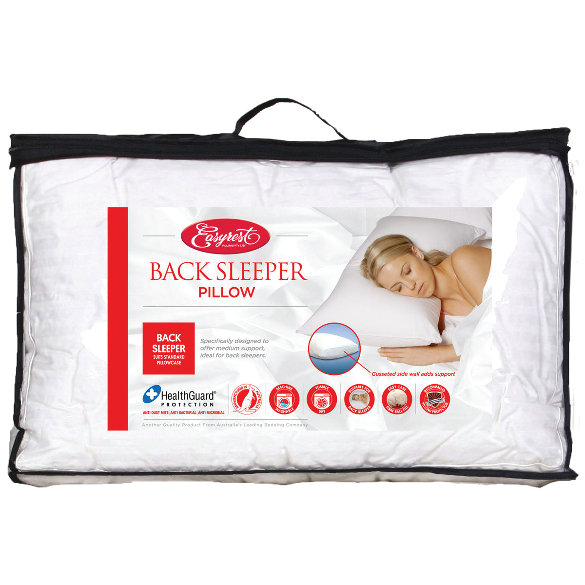 Easy Rest Supportive Back Sleeper Pillows