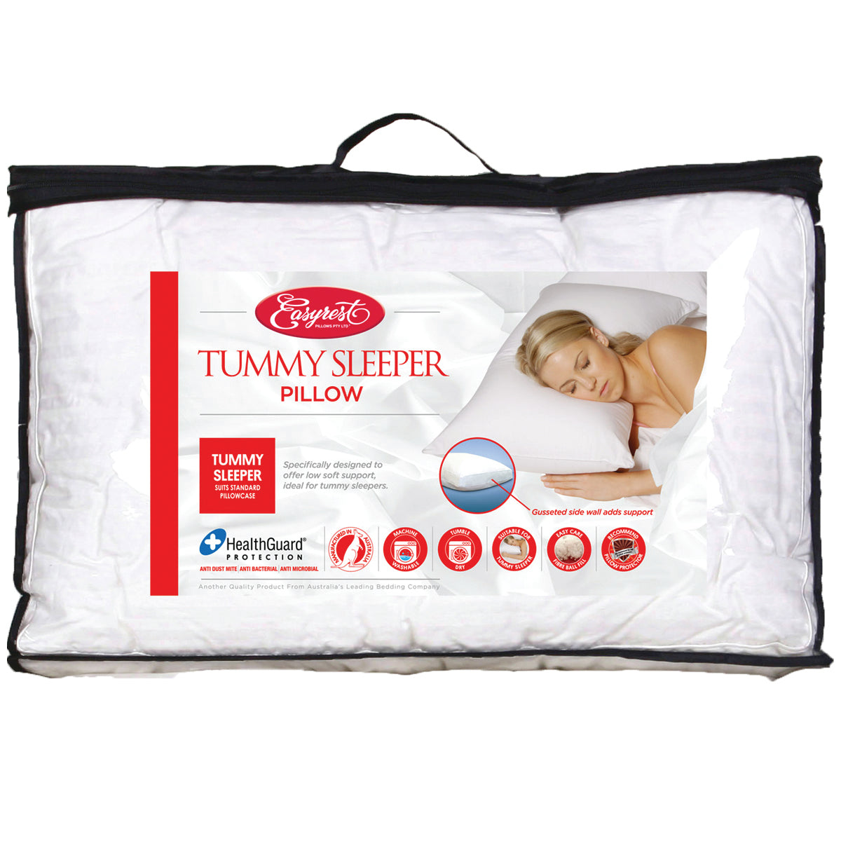 Easy Rest Fibre Ball Tummy Sleeper Pillow