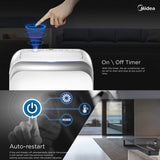 Midea 4.0KW 3-in-1 Portable Air Conditioner with Dehumidifier and Cooling Modes