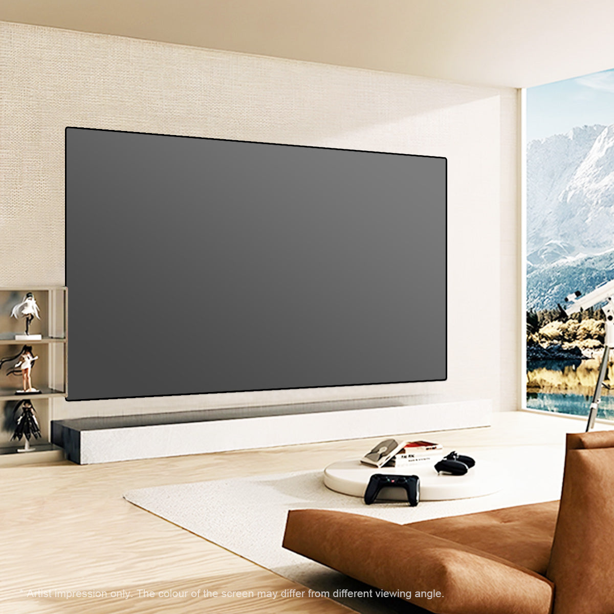 Winways 120'' Medium Throw ALR Fresnel Screen