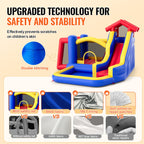 VEVOR Inflatable Bounce House with Slide