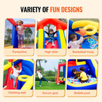 VEVOR Inflatable Bounce House with Slide