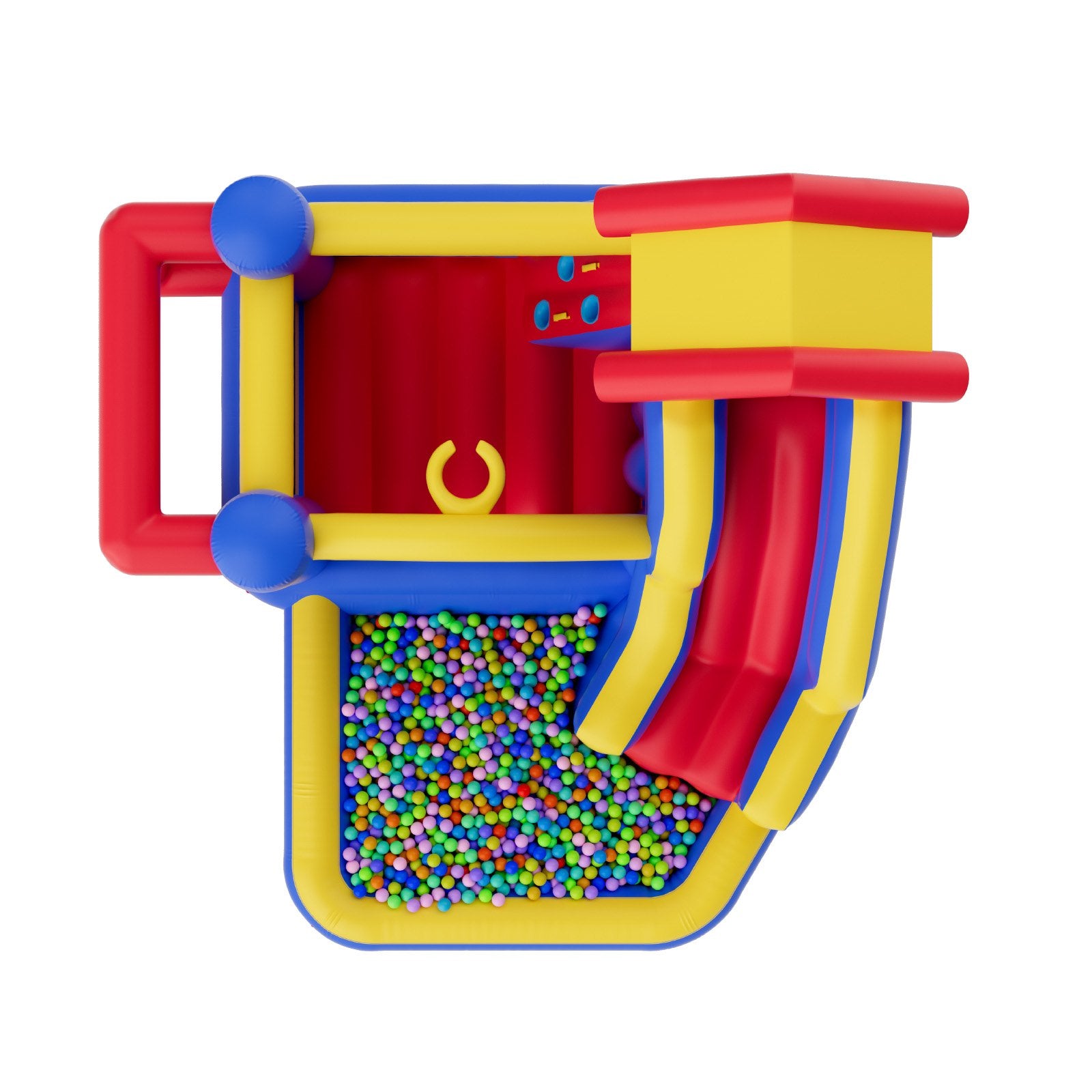 VEVOR Inflatable Bounce House with Slide