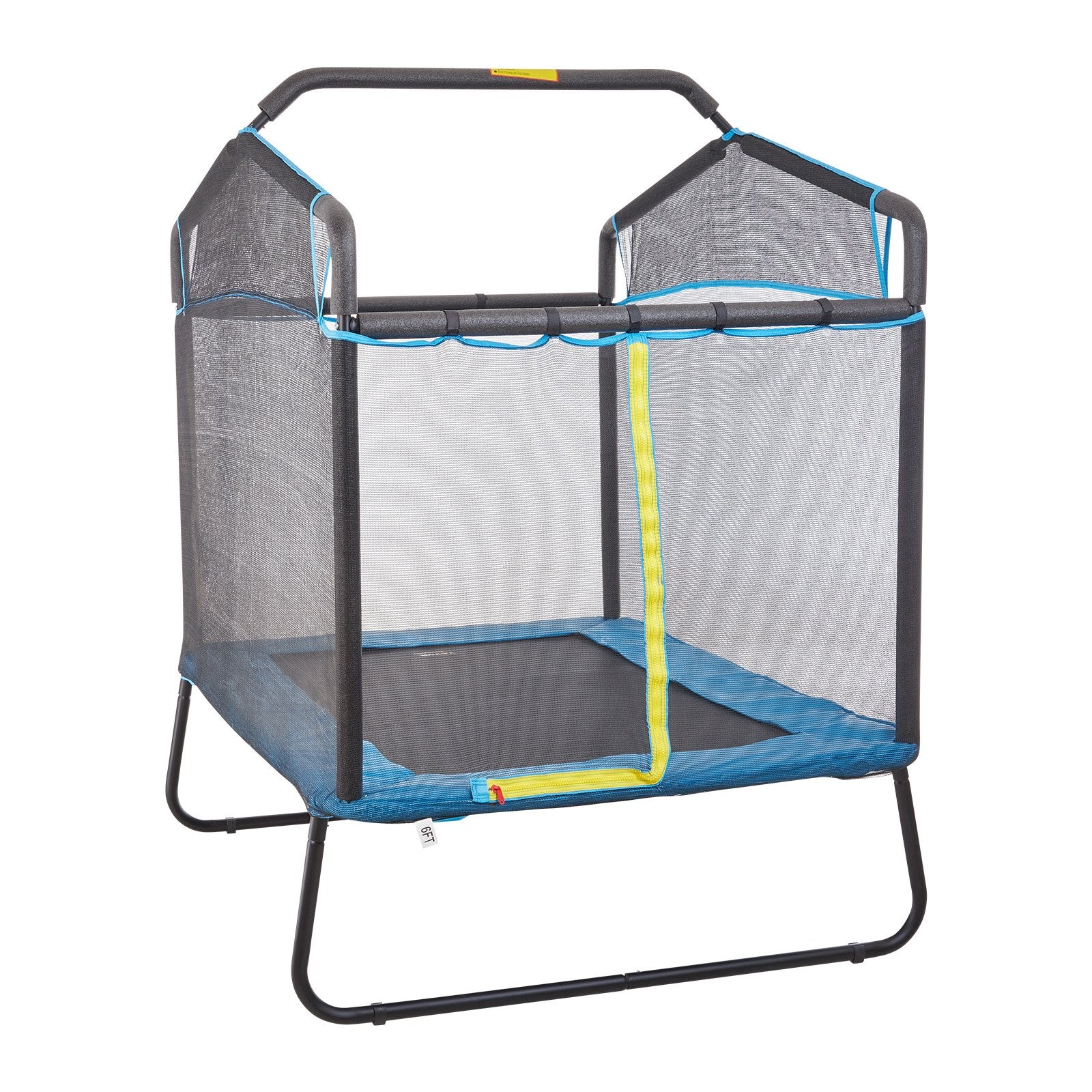 VEVOR 6FT Kids Trampoline with Safety Net