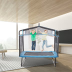 VEVOR 6FT Kids Trampoline with Safety Net