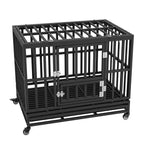 Heavy Duty 38 in Metal Dog Crate