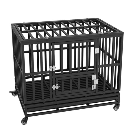 Heavy Duty 38 in Metal Dog Crate