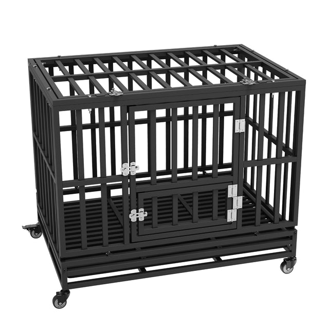 Heavy Duty 38 in Metal Dog Crate