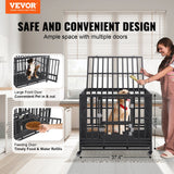 Heavy Duty 38 in Metal Dog Crate