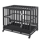 Heavy Duty 38 in Metal Dog Crate