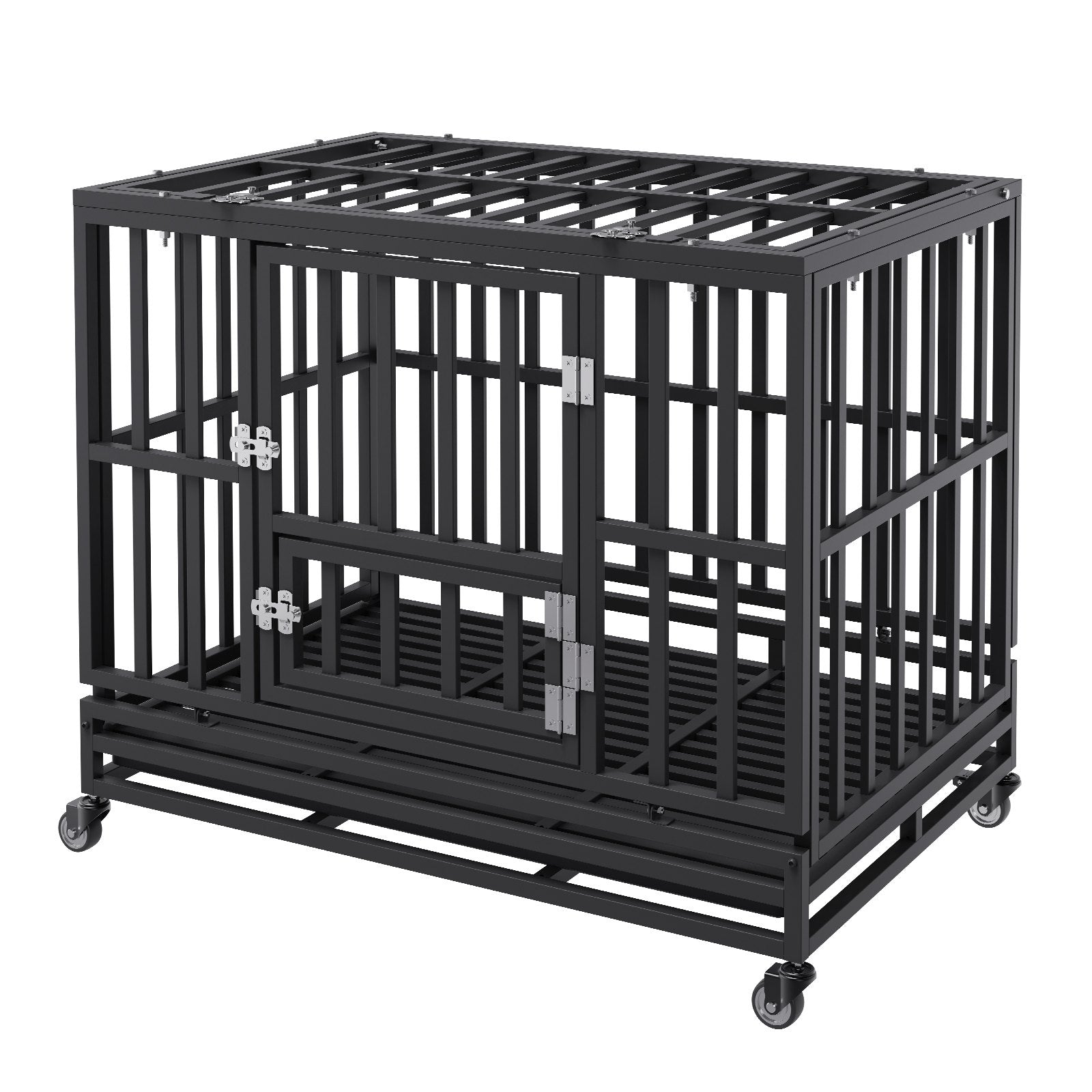 Heavy Duty 38 in Metal Dog Crate