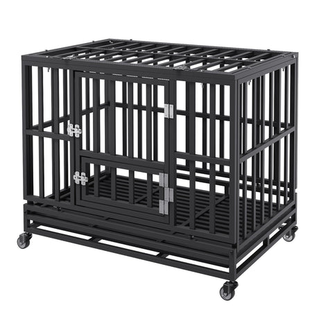 Heavy Duty 38 in Metal Dog Crate