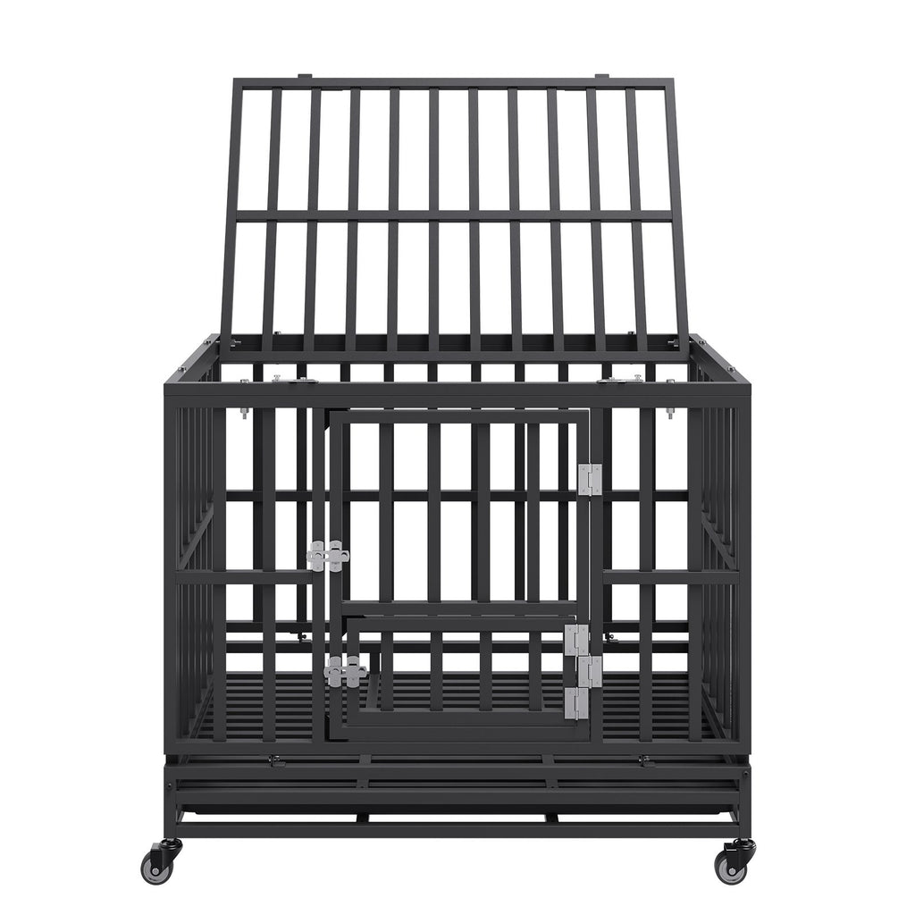 Heavy Duty 38 in Metal Dog Crate