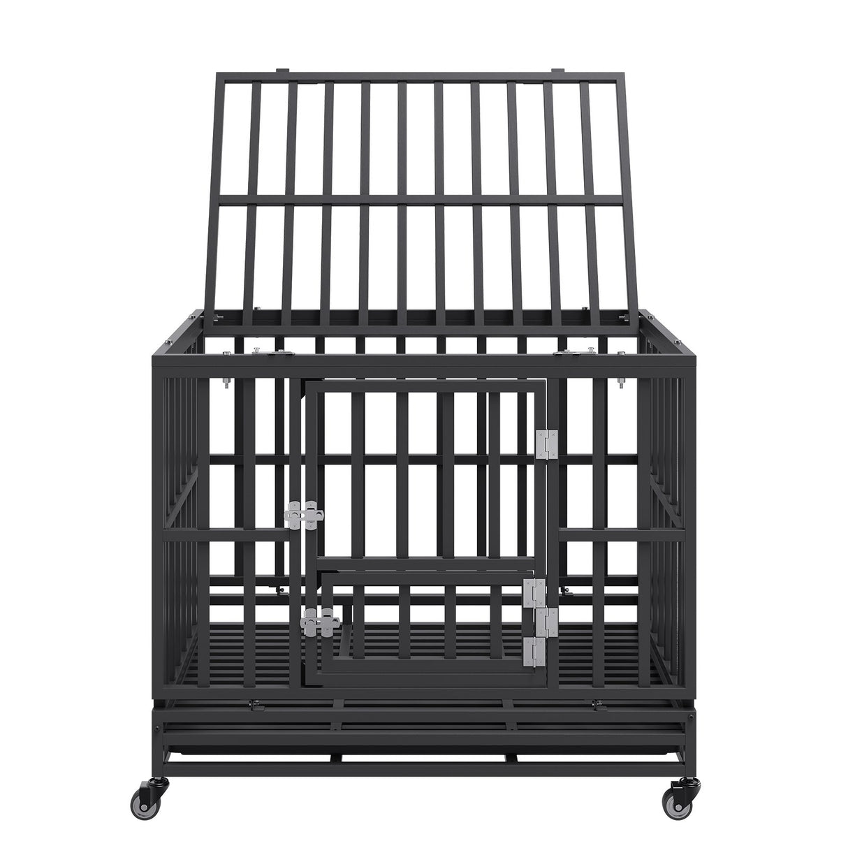 Heavy Duty 38 in Metal Dog Crate