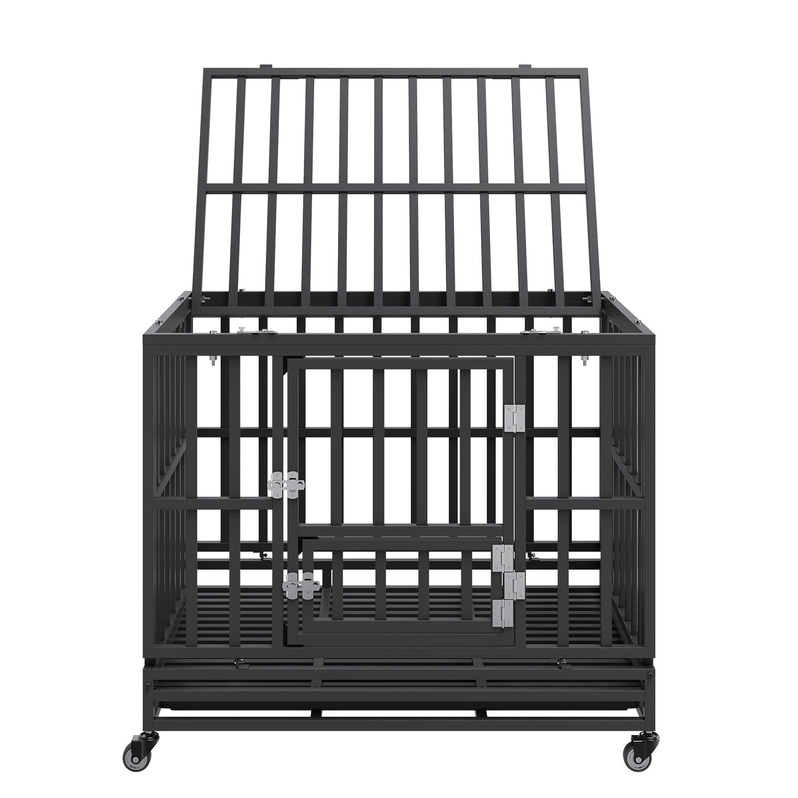 Heavy Duty 38 in Metal Dog Crate