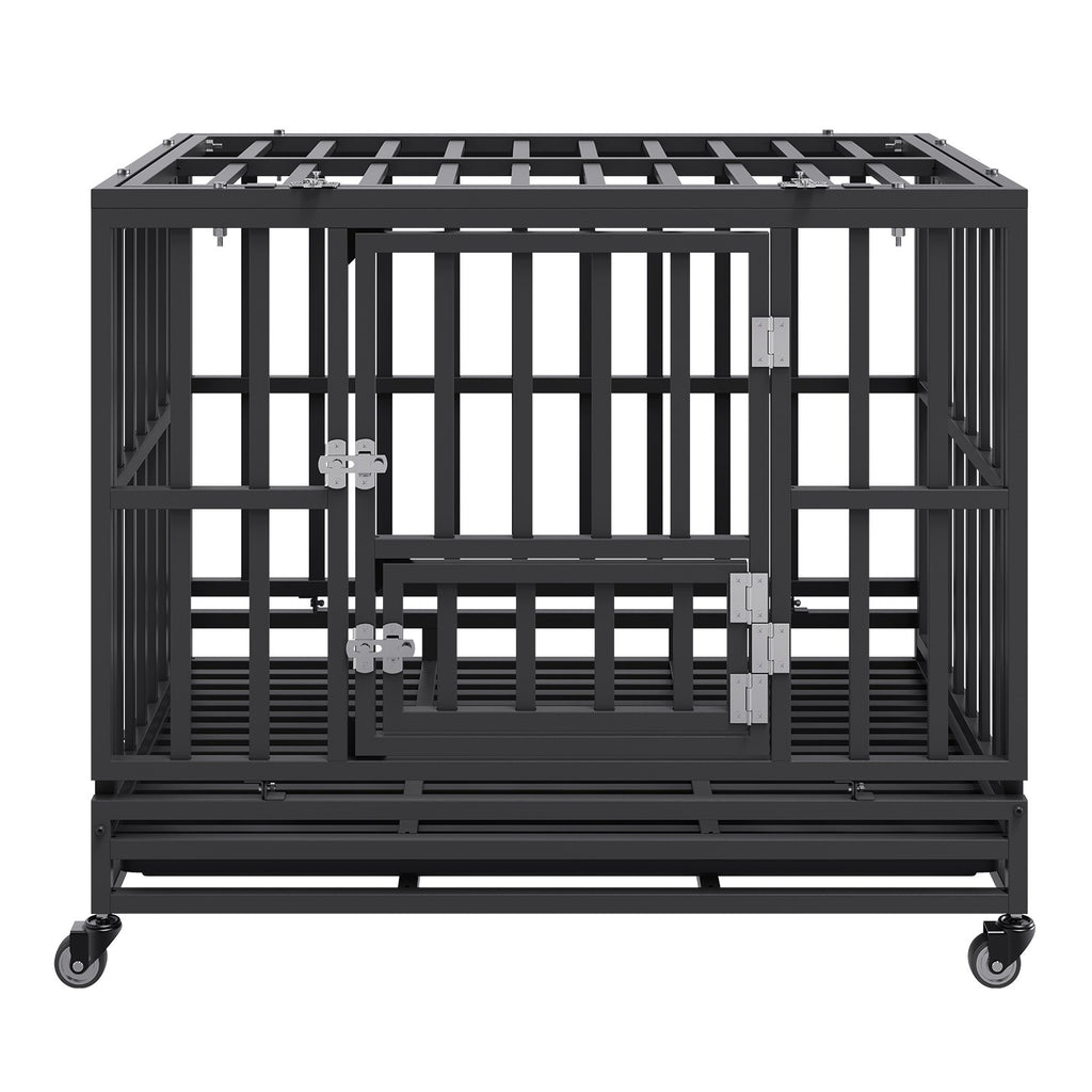 Heavy Duty 38 in Metal Dog Crate