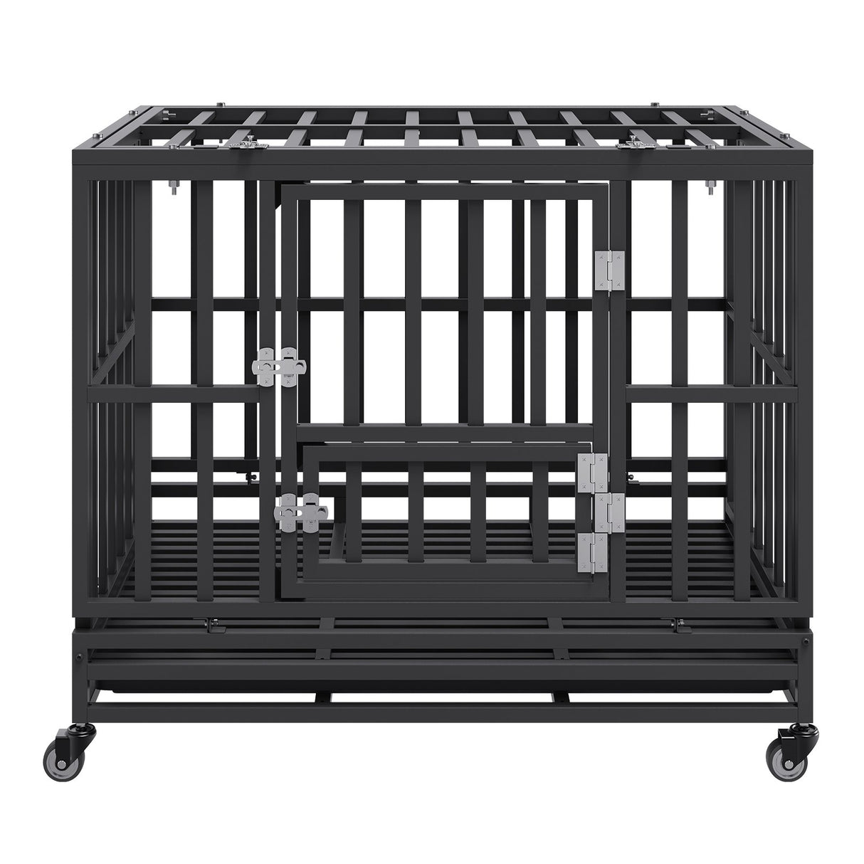 Heavy Duty 38 in Metal Dog Crate