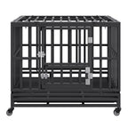Heavy Duty 38 in Metal Dog Crate