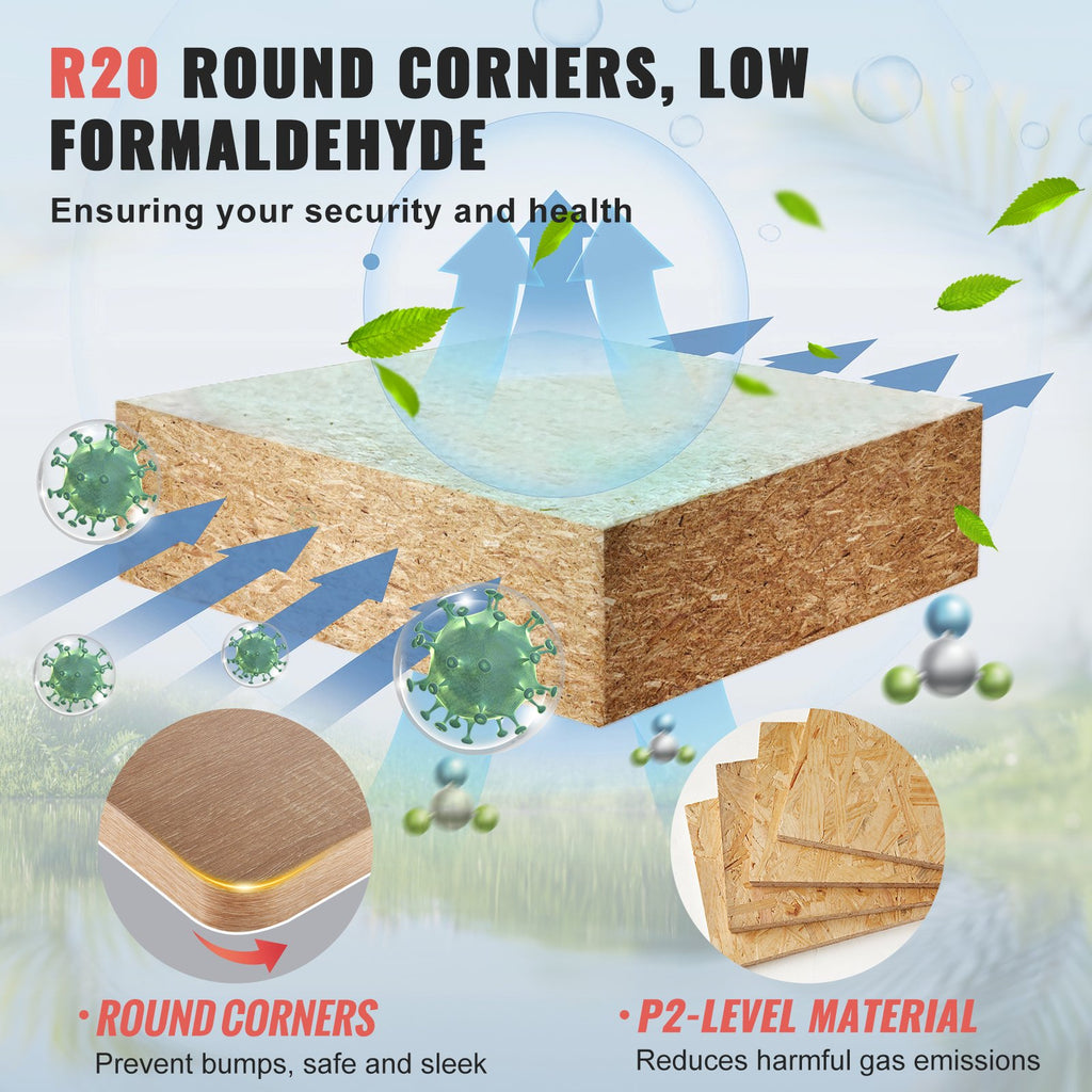 VEVOR 63" Universal Particle Board Table Top