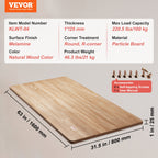 VEVOR 63" Universal Particle Board Table Top