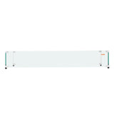 Tempered Glass Wind Guard for Fire Pits
