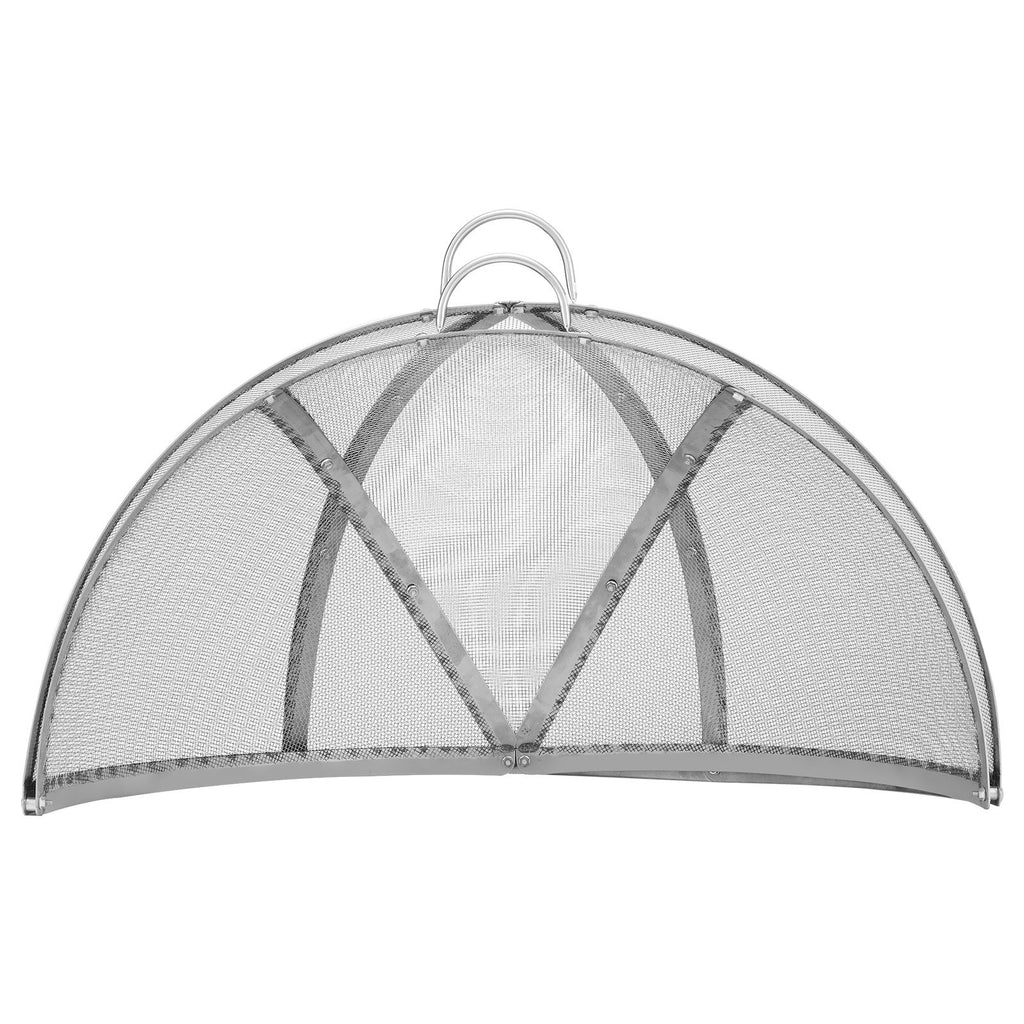 40" Stainless Steel Firepit Spark Screen Lid