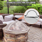 36-Inch Round Heavy Duty Fire Pit Spark Screen