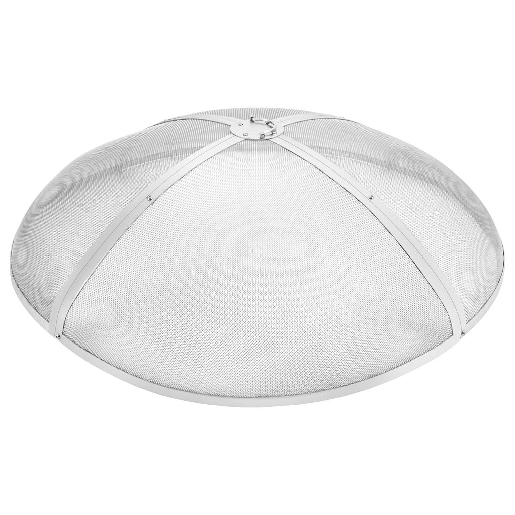 40-Inch Round Heavy-Duty Fire Pit Spark Screen
