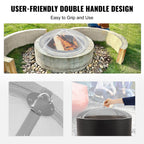 40-Inch Round Heavy-Duty Fire Pit Spark Screen