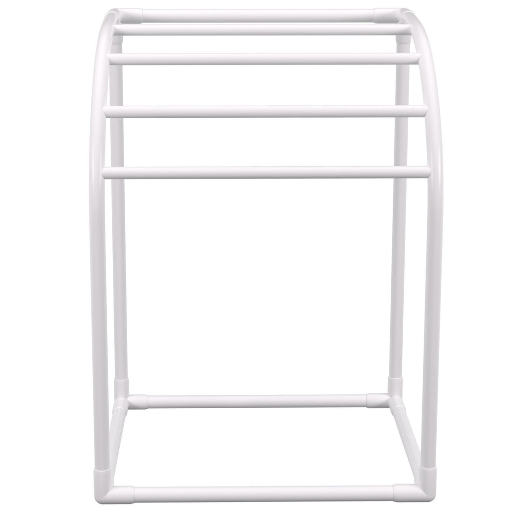 VEVOR Milky White Pool Towel Rack