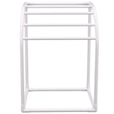 VEVOR Milky White Pool Towel Rack