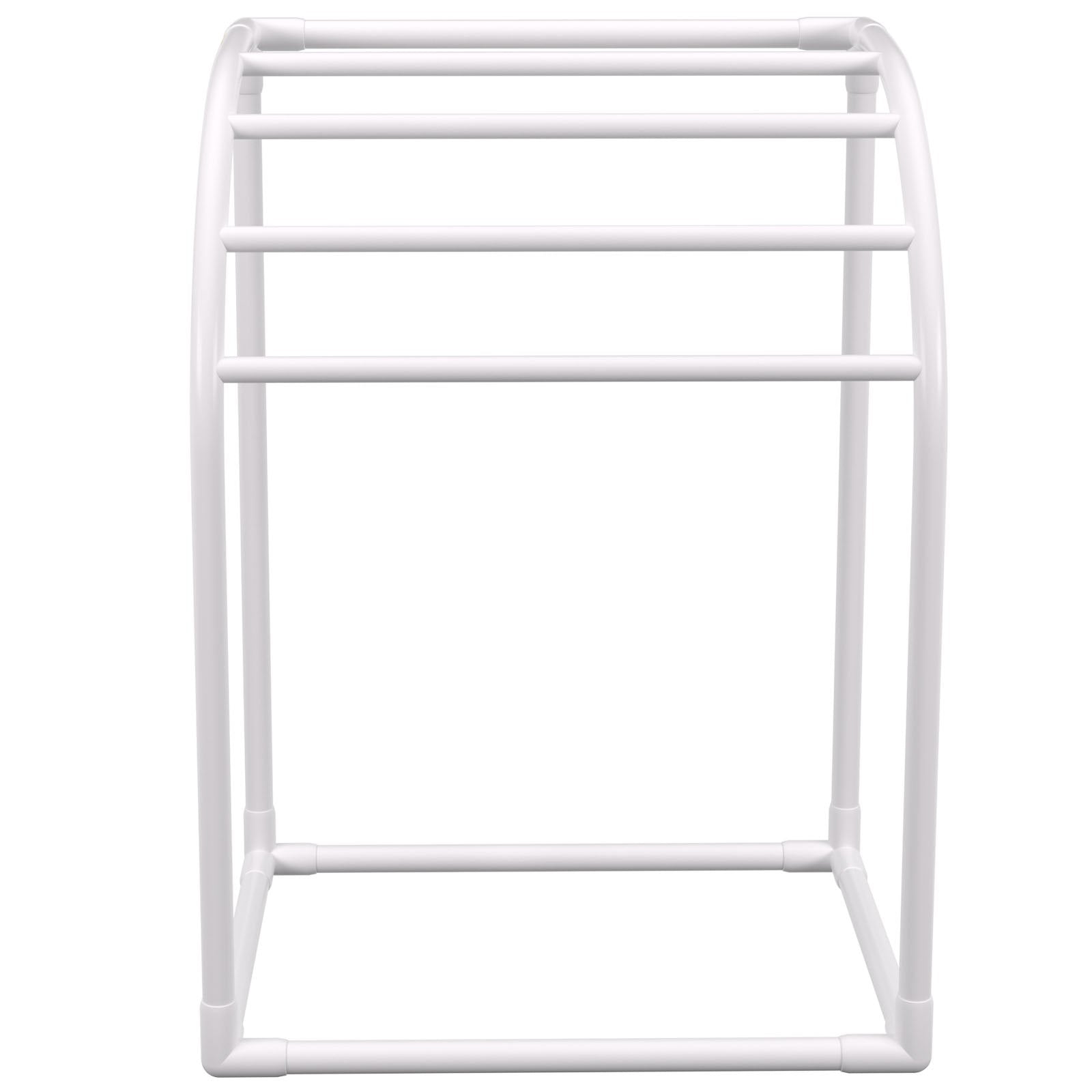 VEVOR Milky White Pool Towel Rack