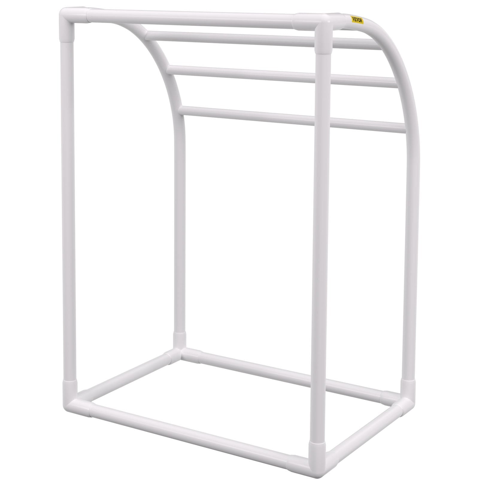 VEVOR Milky White Pool Towel Rack