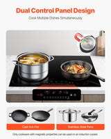 6000W 4 Burner Induction Cooktop with Touch Control