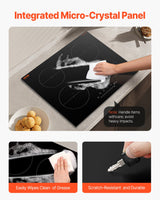 6000W 4 Burner Induction Cooktop with Touch Control