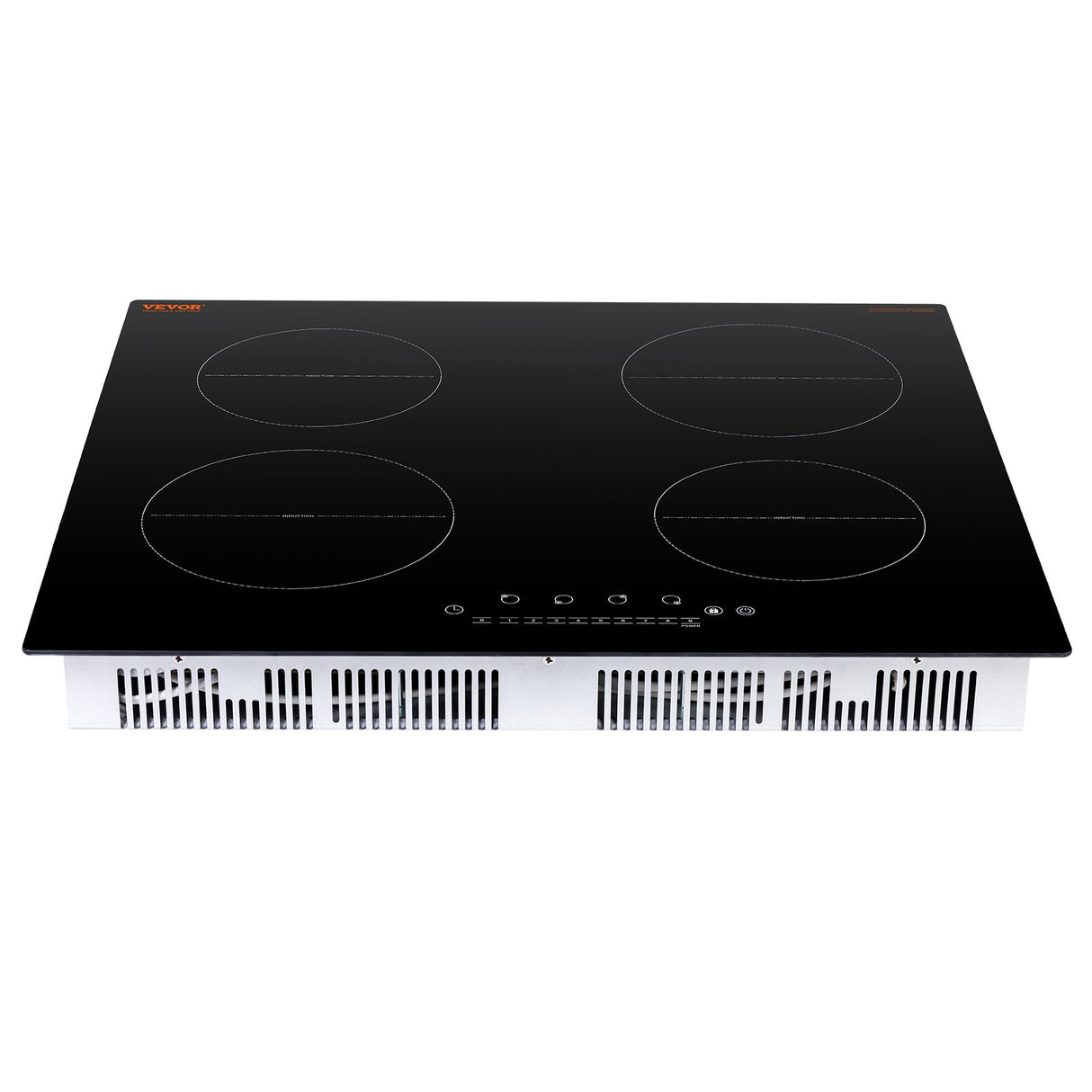 6000W 4 Burner Induction Cooktop with Touch Control