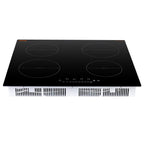 6000W 4 Burner Induction Cooktop with Touch Control