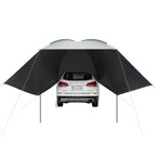 VEVOR Vehicle Awning, Large 10' x 7' Shade Coverage Car Side Awning, PU2000mm UV50+ Car Awning with Extended Side Canopies and Portable Storage Bag, Suitable for Truck, SUV, Van, Campers